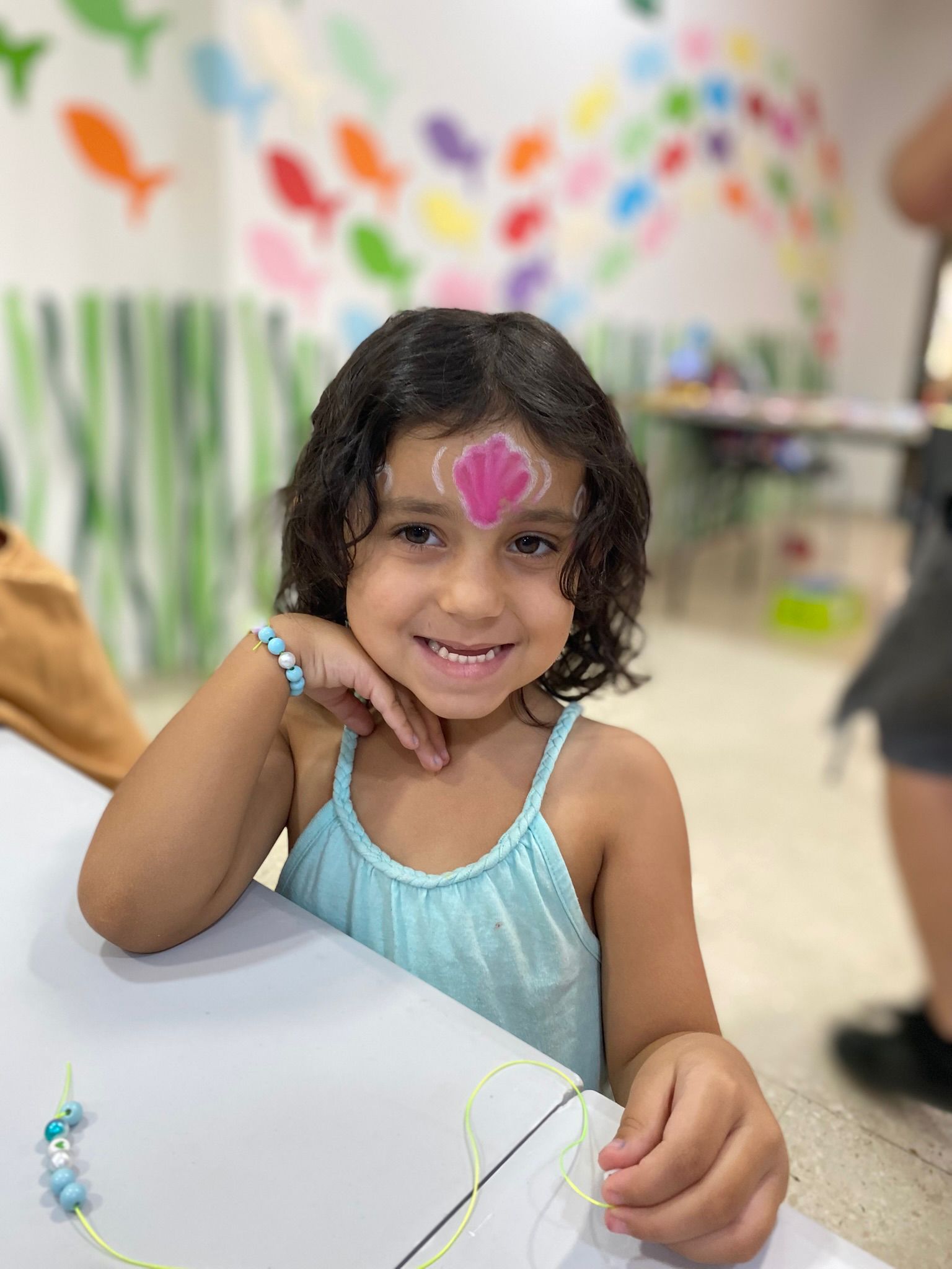 Niña maquillada